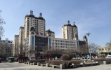 辽宁省铁岭火车站 老水塔 铁原大厦 站前街景