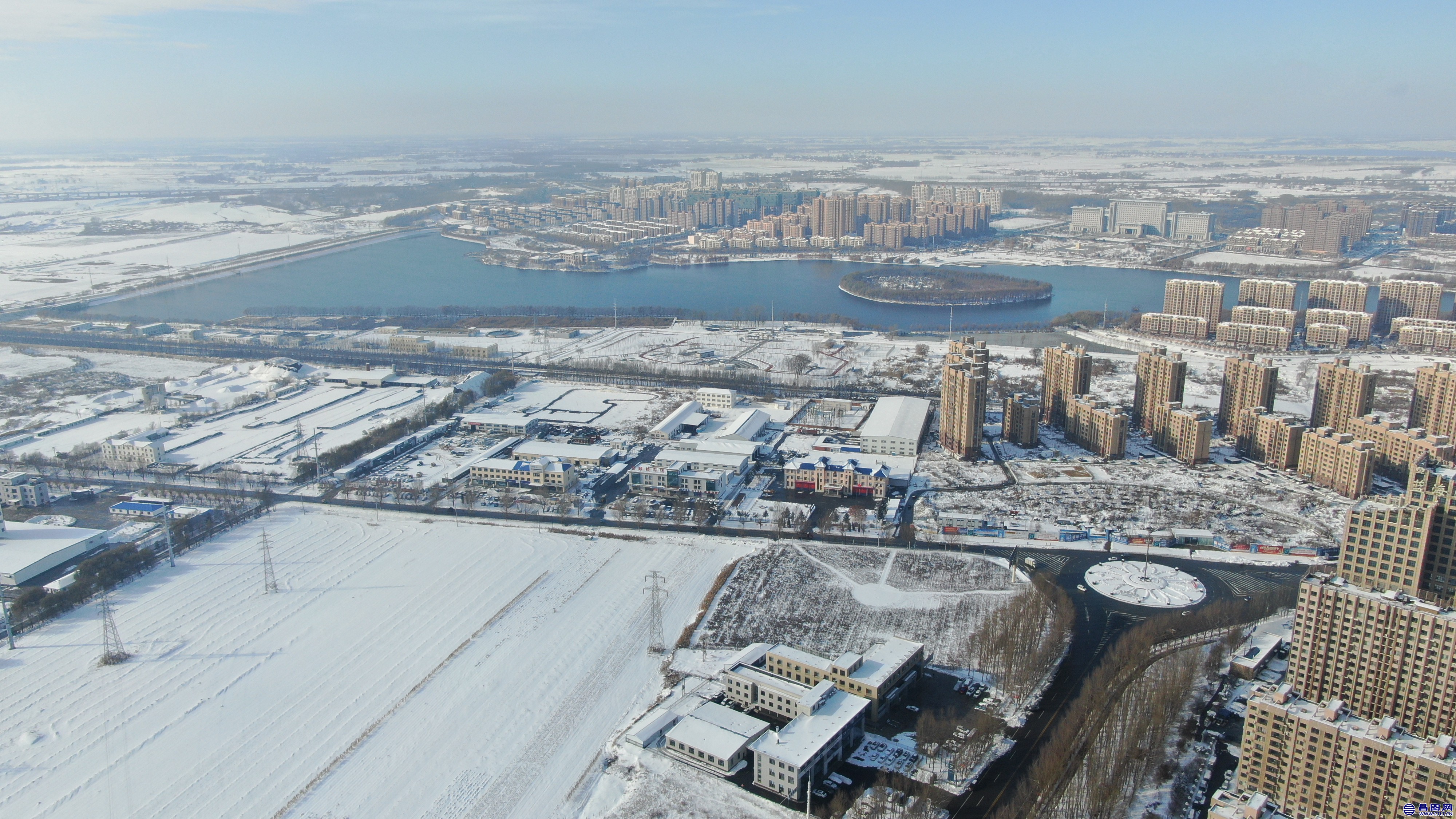昌图您好-102 辽宁省昌图县2021年10月7日（立冬）-10日连续4天大雪后的景色 银装素裹 拍摄于11月11 日中午