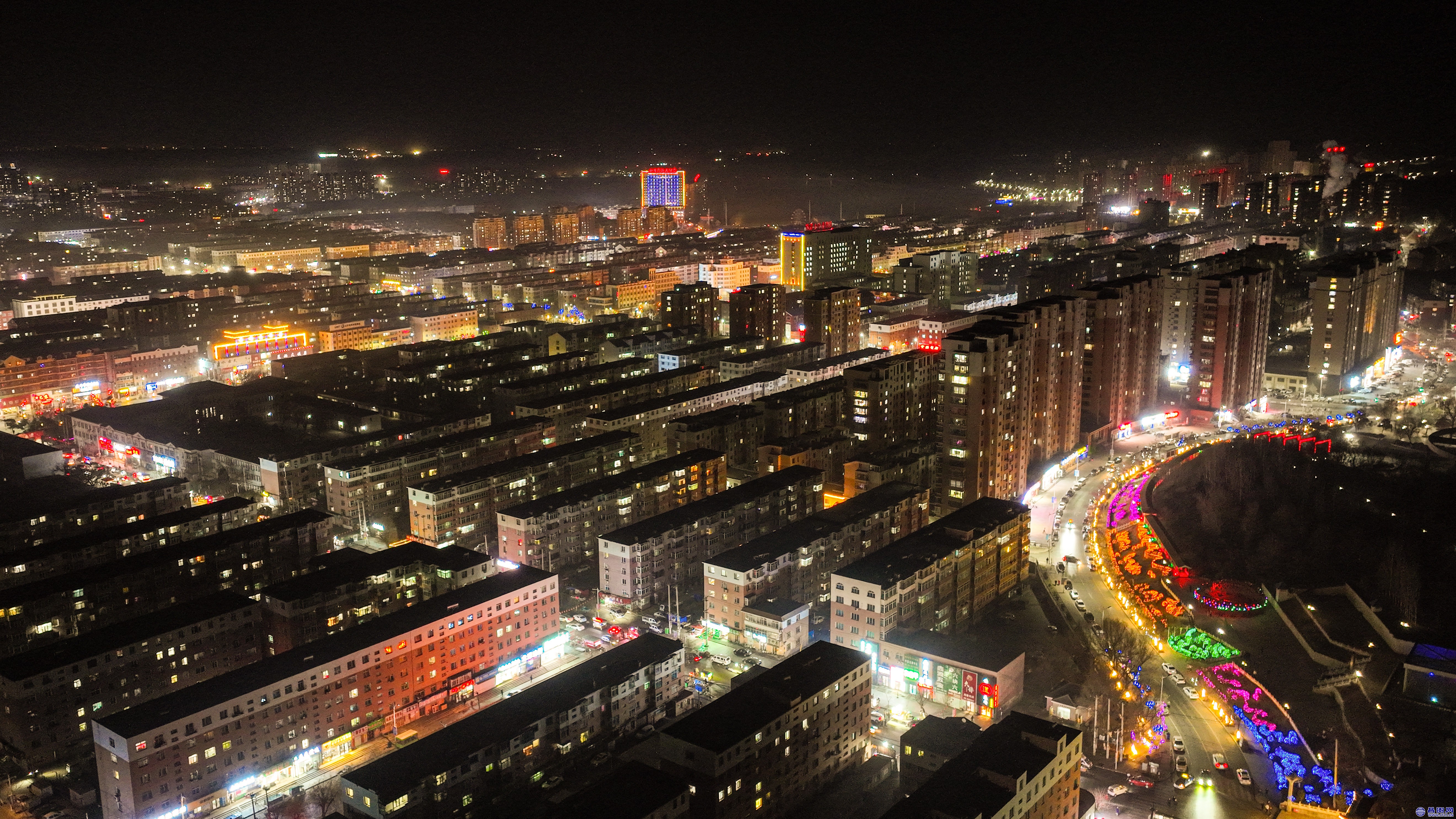 昌图您好-104 美丽的昌图夜景