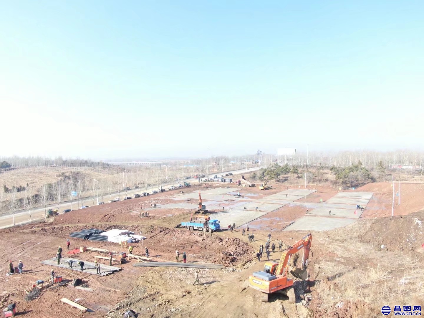 昌图县新区启动健康驿站暨方舱医院项目建设