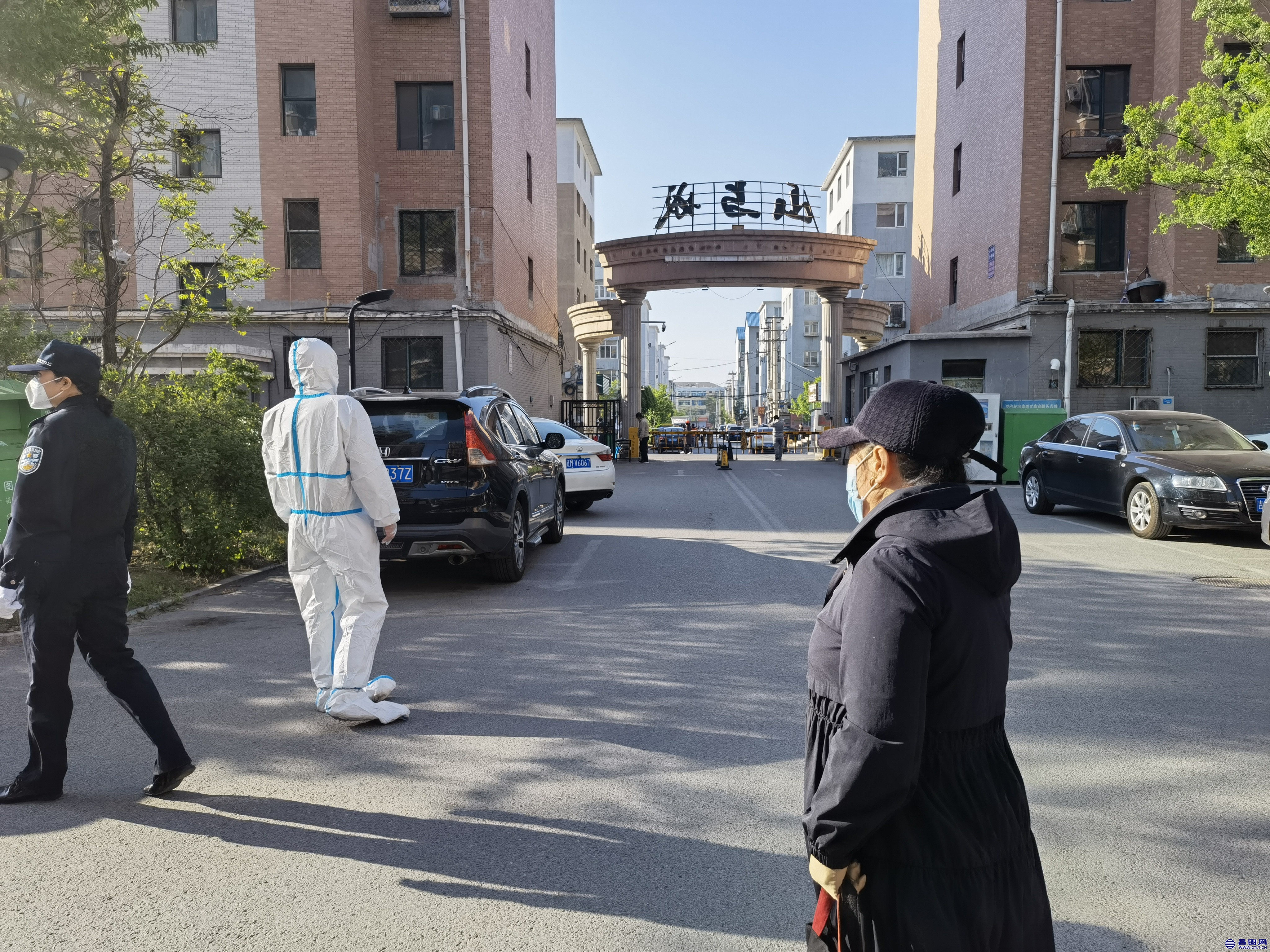 2022年5月10日辽宁省昌图县全天静态管理 进行全员新冠疫情核酸检测