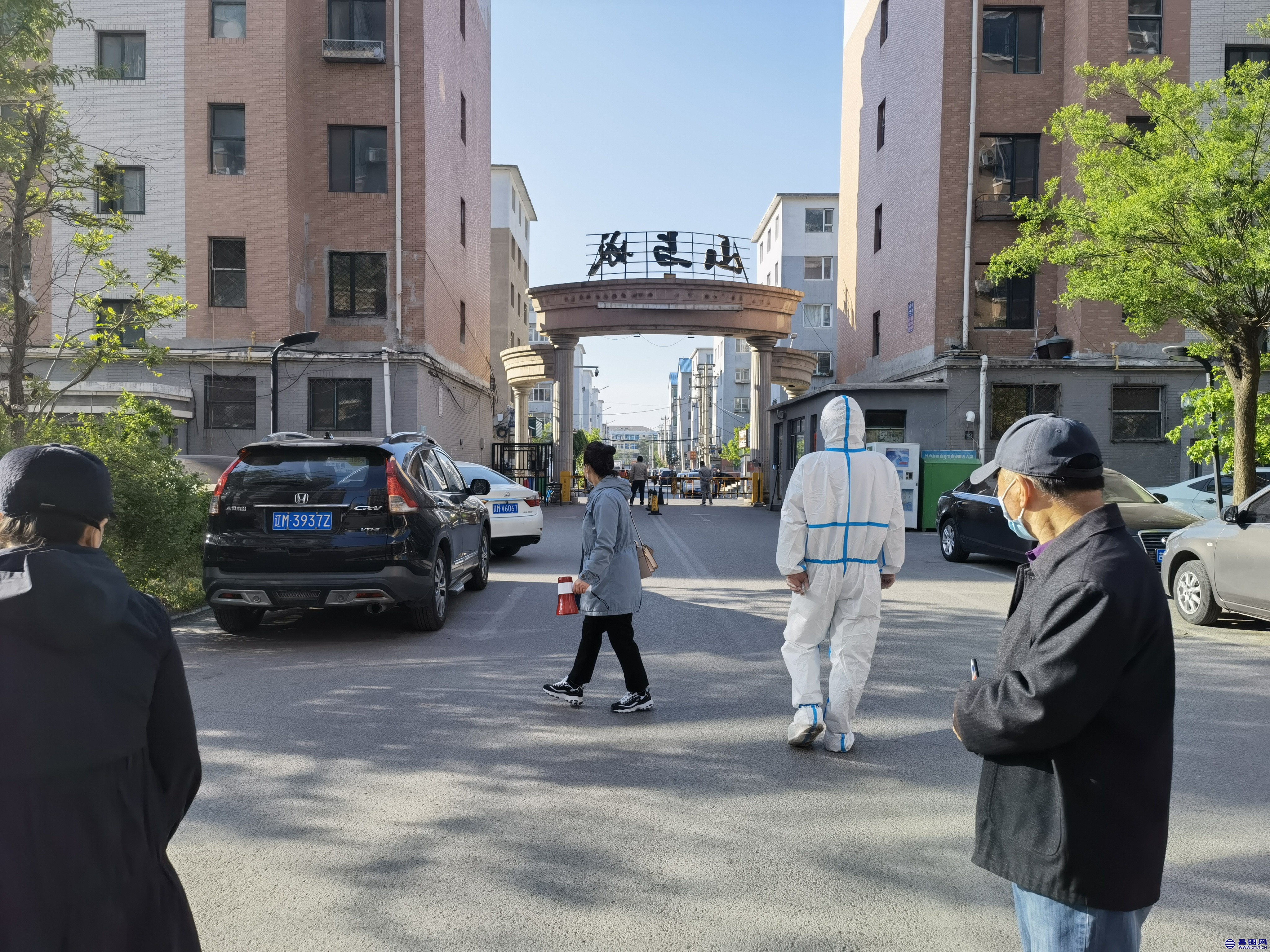 2022年5月10日辽宁省昌图县全天静态管理 进行全员新冠疫情核酸检测