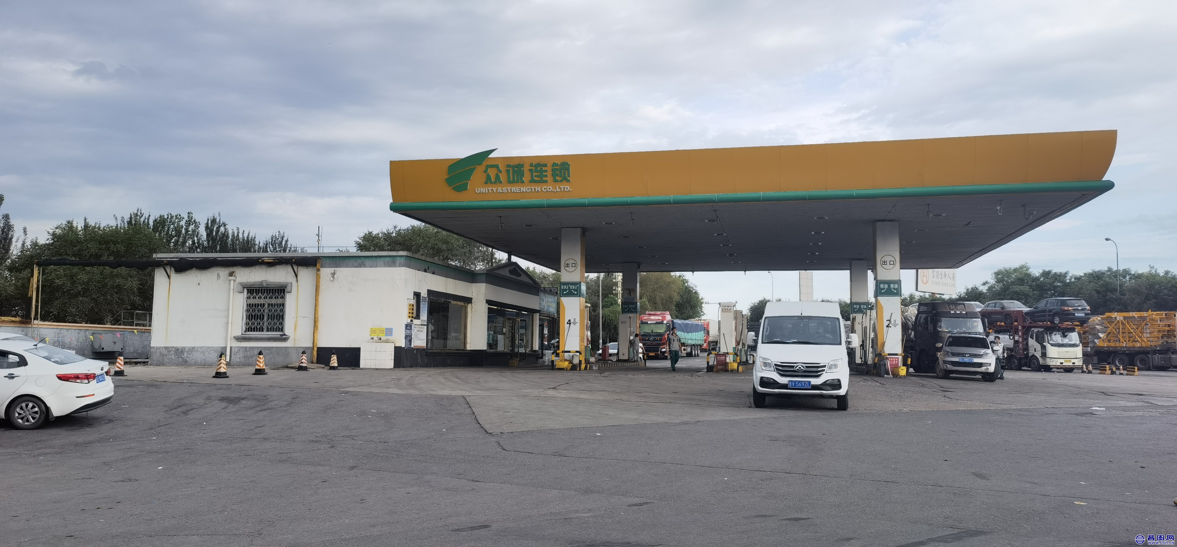 盘锦服务区北行方向