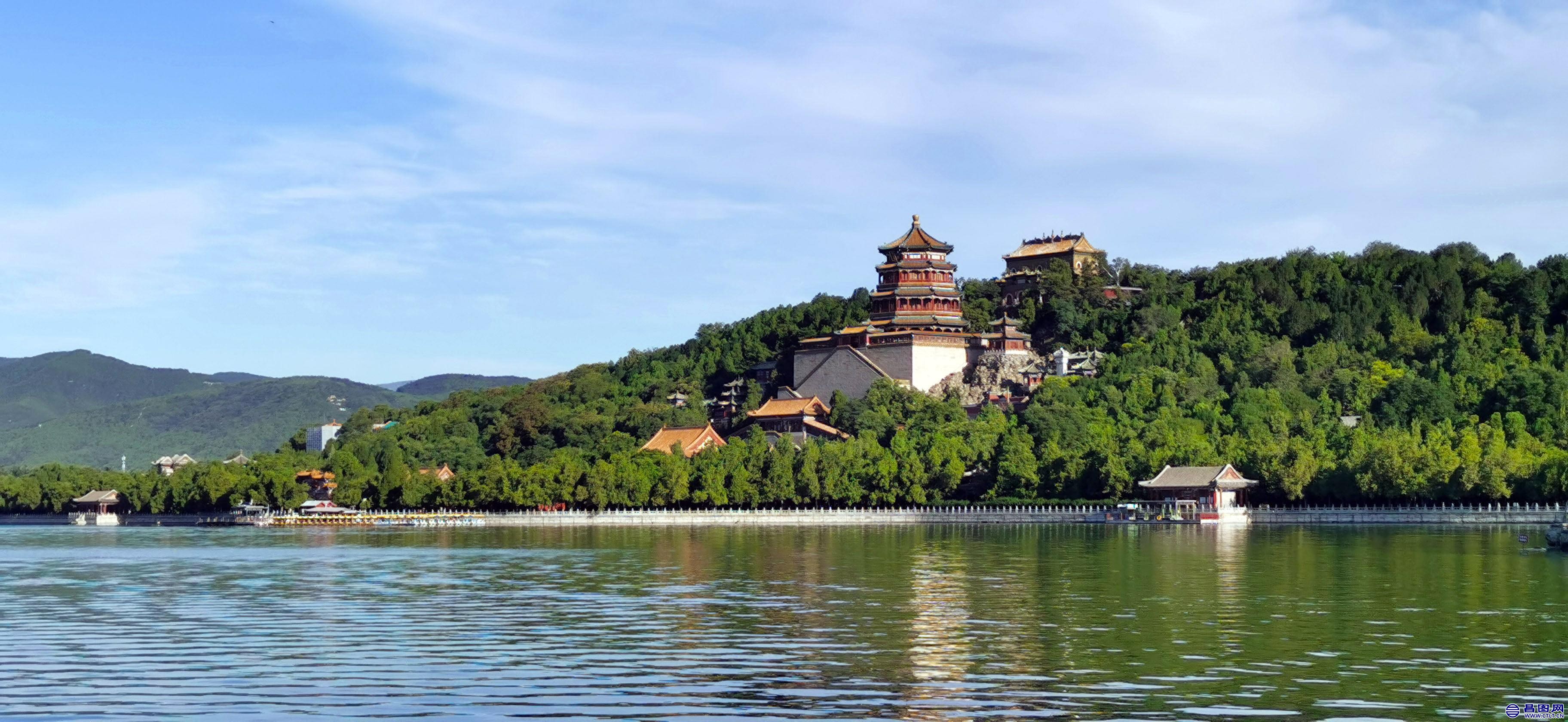 北京颐和园美丽风光