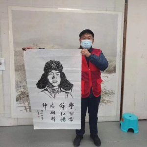 铁岭市非物质文化遗产传承人关兴手指画欣赏-8